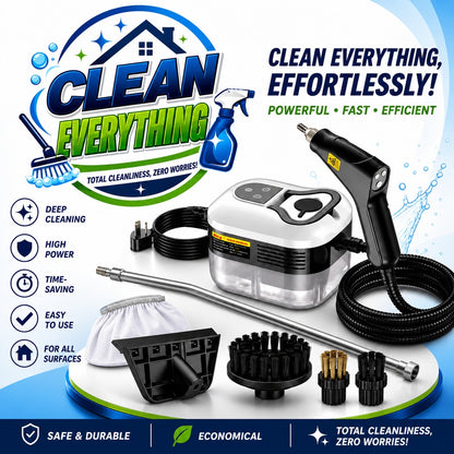Powerful 2500W Handheld Steam Cleaner