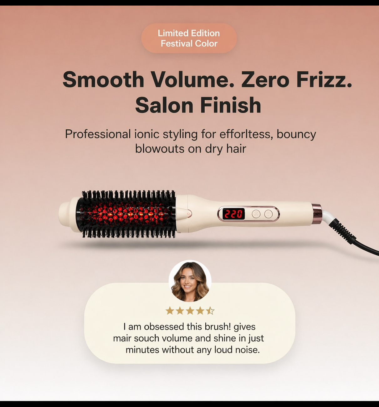 Brosse Chauffante