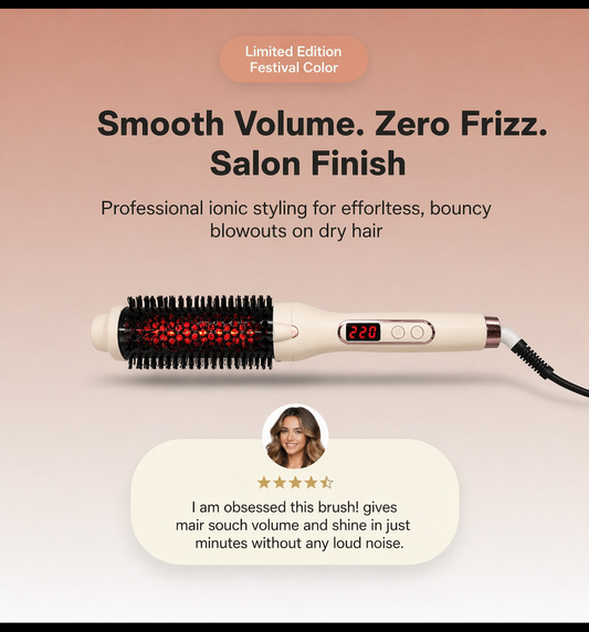 GlowBrush™ Volumizing Straightener