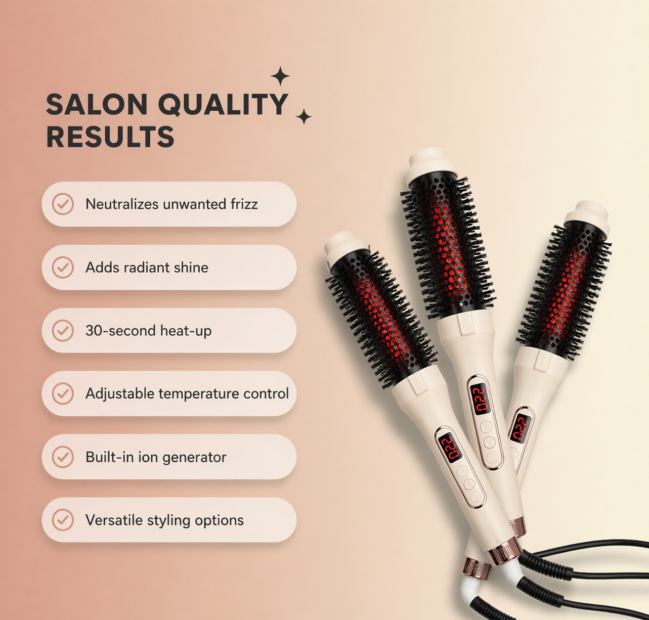 Brosse Chauffante