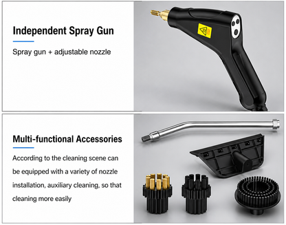 Powerful 2500W Handheld Steam Cleaner