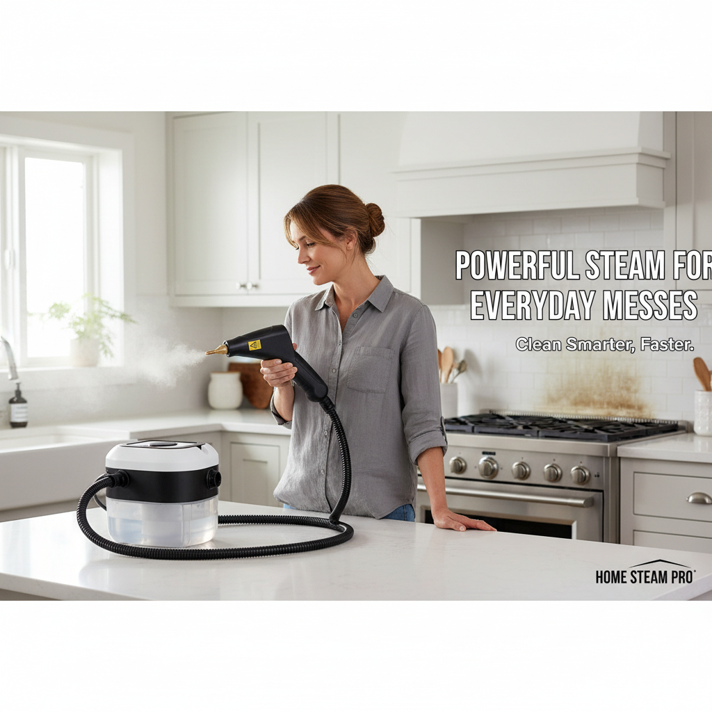 Powerful 2500W Handheld Steam Cleaner